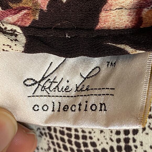 Vintage Kathy Lee Womens Y2K Whimsigoth Maxi Skirt Size 16 Dark Fairy Floral, - Picture 4 of 10